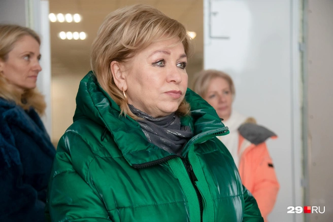 Начальник управления торговли и услуг населению администрации Архангельска Ирина Любова | Источник: Иван Митюшёв / 29.RU