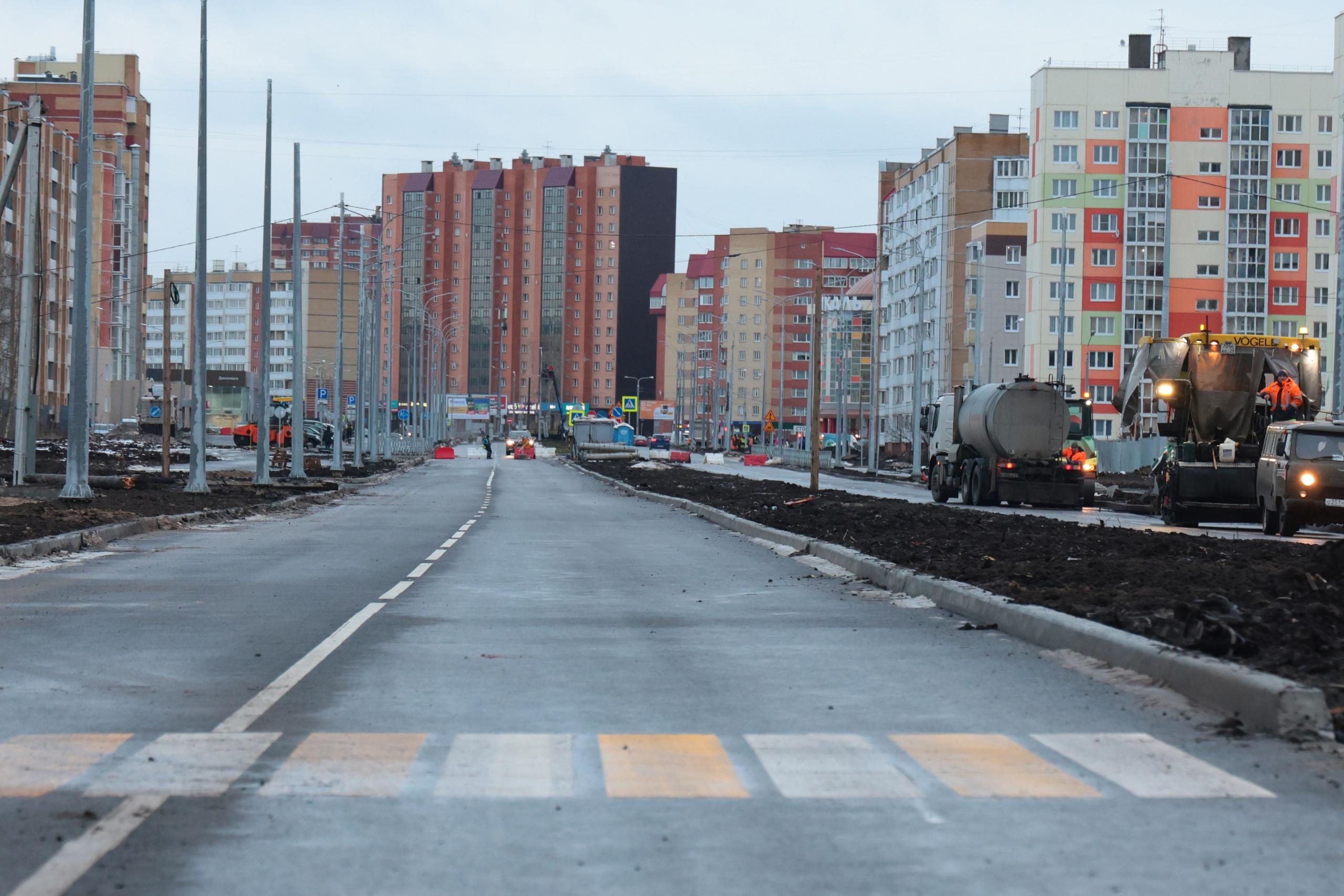 Работы по продлению Московского почти закончены: что там осталось доделать  - 8 ноября 2023 - 29.ру