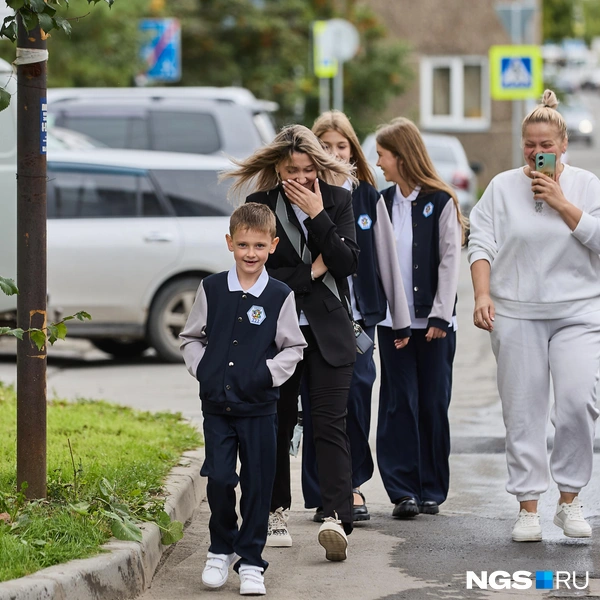 У детей и родителей хорошее настроение | Источник: Александр Ощепков / NGS.RU