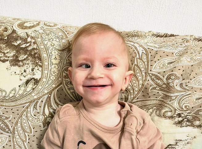 «Мы не успокоимся, пока не увидим первых самостоятельных шагов нашего ребёнка». Годовалому Арсению из Ленобласти нужна помощь | Источник: семейный архив