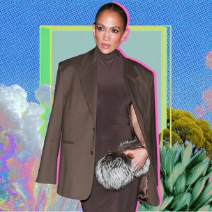 Вместо черного — коричневый: Дженнифер Лопес эффектным образом напоминает о главном цвете 2025