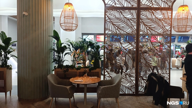 Ресторан расположен на территории кинотеатра | Источник: Стас Соколов / NGS.RU