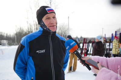 В Череповце ветераны соревнуются в лыжах и стрельбе