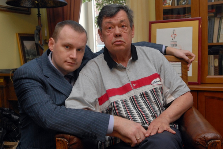 Николай Караченцов с сыном Андреем