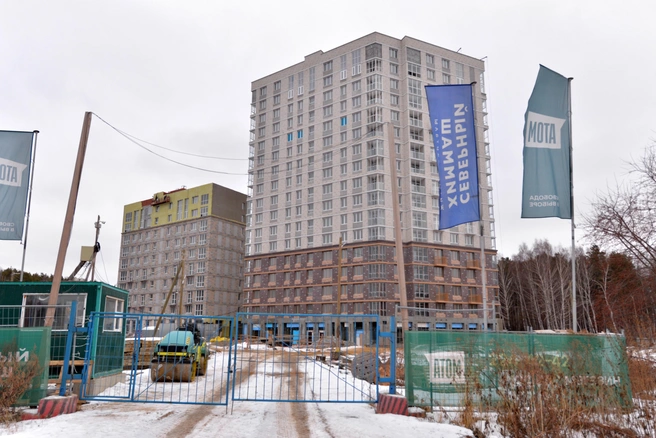 «Северный Химмаш» — новый микрорайон, строящийся рядом с берегом Нижне-Исетского пруда и парком-стадионом | Источник: «Атомстройкомплекс»