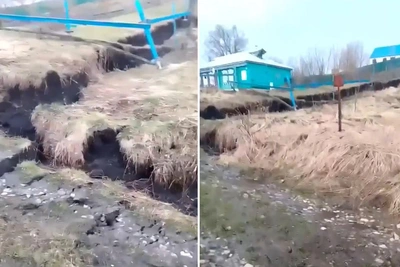 Сход оползня в Нижегородской области оставил без газа 44 дома