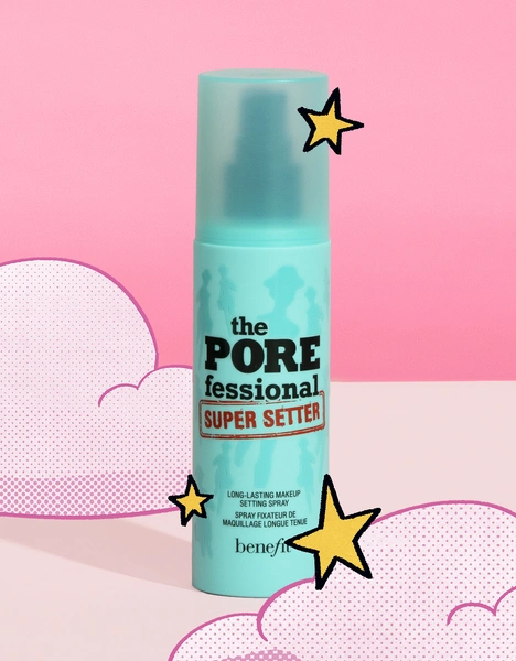 Встречай новинку — фиксирующий спрей для лица The POREfessional Super Setter от Benefit