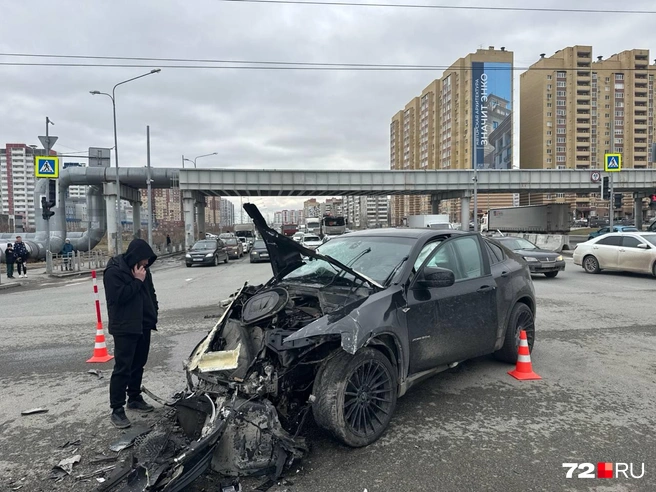 У BMW не осталось «лица» | Источник: Анастасия Малышкина / 72.RU