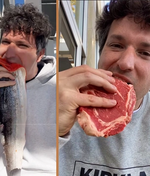 Мужчина разочаровался в веганстве и уже 80 дней ест сырое мясо