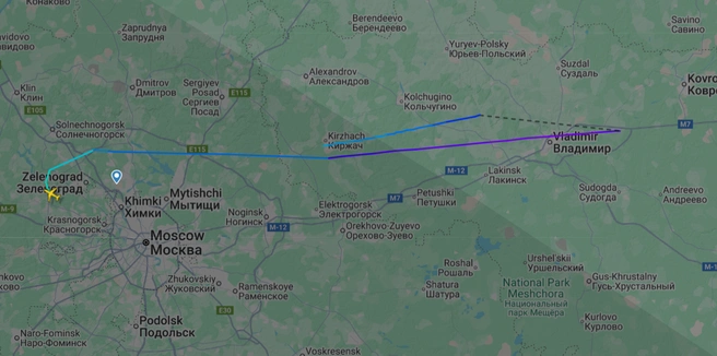 Источник: flightradar24.com