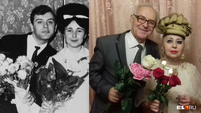Пара прожила вместе всю жизнь и отпраздновала золотую свадьбу | Источник: семейный архив Ирины Панкевич