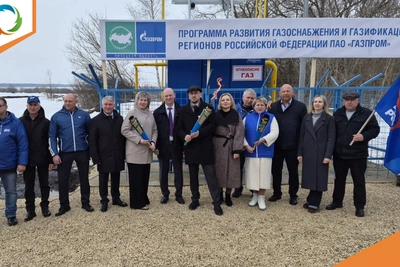 Деревня Каменка в Липецкой области подключена к газу