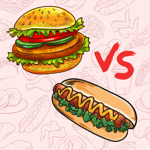 Тест: Ты хот-дог или гамбургер?