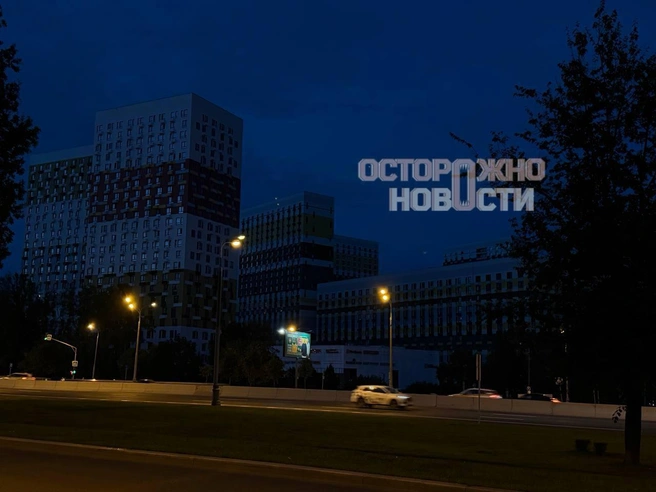 ЖК погрузился во тьму | Источник: «Осторожно, новости» / Telegram