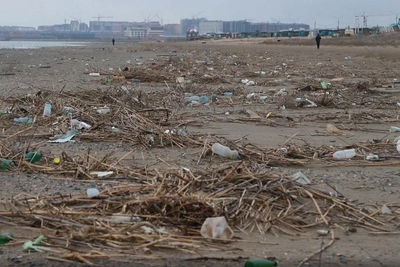 Каспийское море в Махачкале: карта экологического бедствия