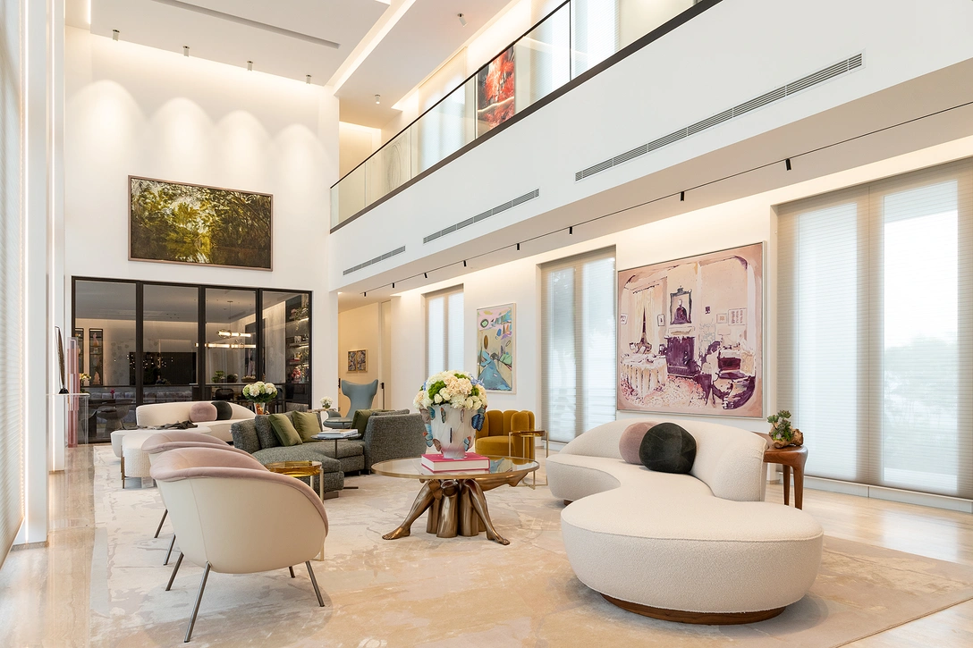 Квартира для поклонницы дизайнера Владимира Кагана | Источник: JAG Studio