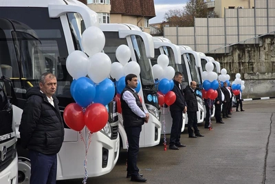 Частные перевозчики Сочи с государством купили 75 автобусов