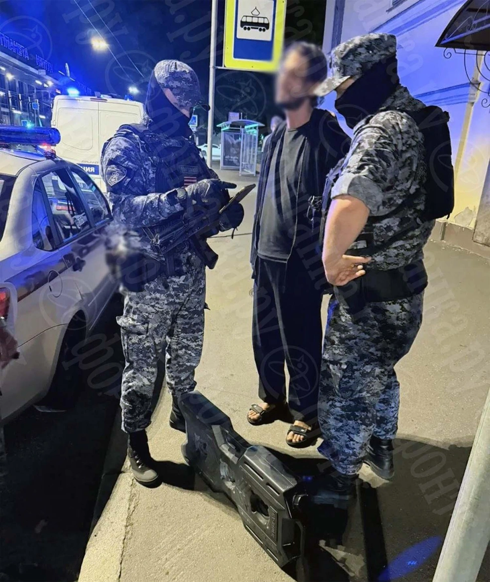 Один из задержанных | Источник: «Фонтанка.ру»
