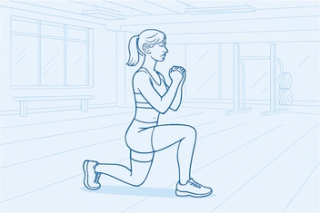 Одно колено почти касается пола  | Источник: Виталий Калистратов / Городские порталы