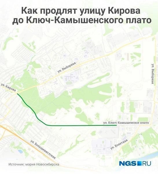 Так пройдет улица Кирова | Источник: Юрий Орлов / Городские медиа