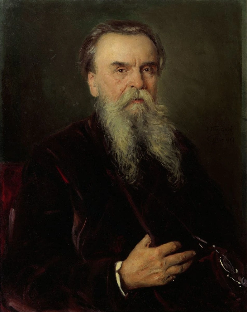 Маковский В. Е. Портрет Ивана Евменьевича Цветкова (1845-1917). 1912–1913 гг. | mcmaison.ru