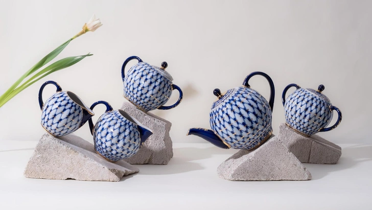 Классический вариант «Кобальтовой сетки» | Источник: Императорский Фарфоровый Завод