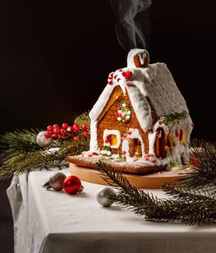 Новогодний пряничный домик своими руками: пошаговый рецепт