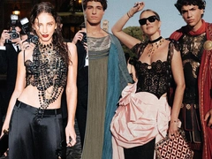 Русские красавицы во главе с Собчак украсили показ Dolce & Gabbana Alta Moda 2025