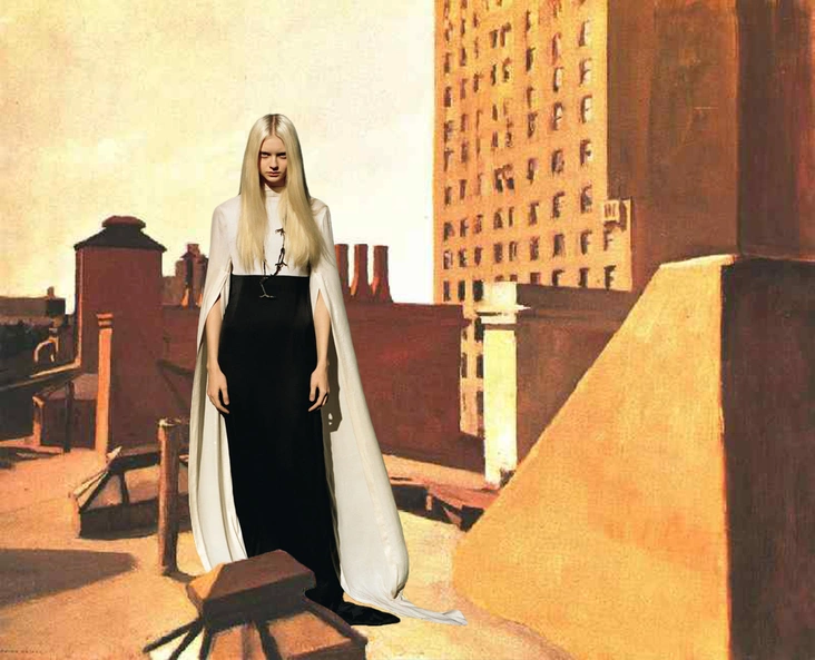 ALASDAIR McLELLAN X EDWARD HOPPER | Источник: Ubicouture