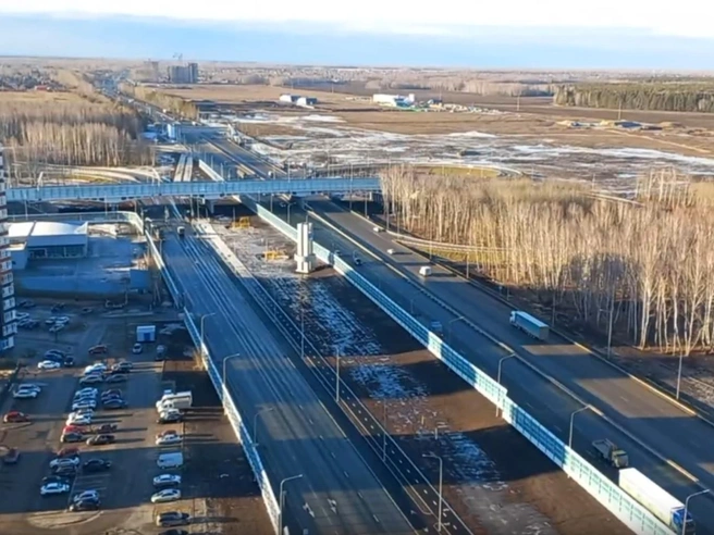 Движение по развязке сободное | Источник: Олег Евграфов