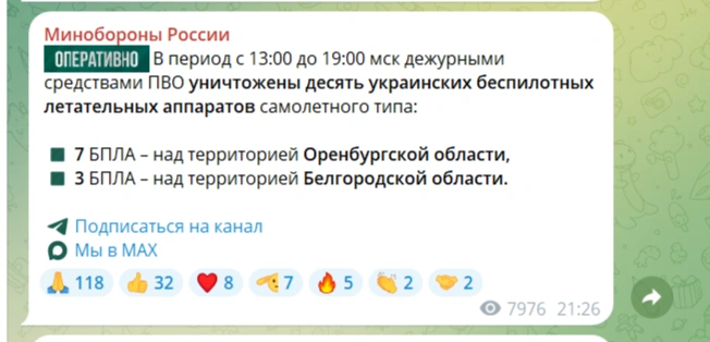 Источник: Минобороны России / t.me