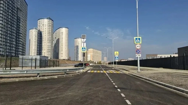 Три километра дороги за 1 млрд рублей построили в Краснодаре | Источник: Пресс-служба администрации Краснодара
