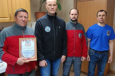 Спасателям на Камчатке вручили диплом первой степени