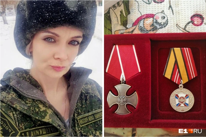 По словам коллег и мамы, Елена была в звании ефрейтора. Посмертно награждена орденом Мужества и медалью «За воинскую доблесть» | Источник: читатель E1.RU