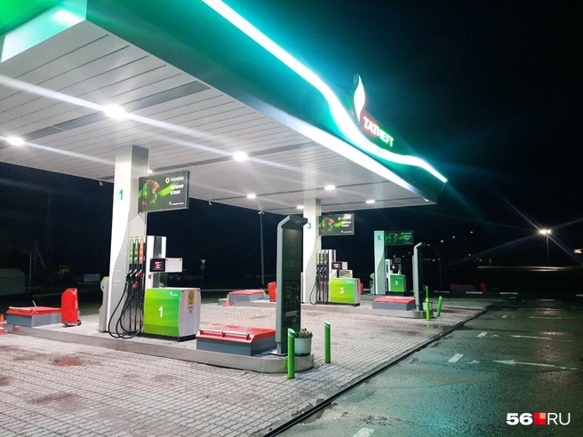 Автозаправочная станция в Бавлах | Источник: Анастасия Баринова / 56.RU
