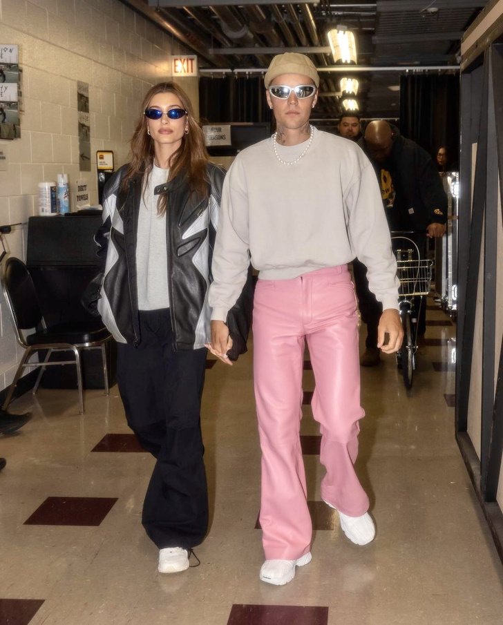Power couple: Хейли и Джастин Бибер в модных образах