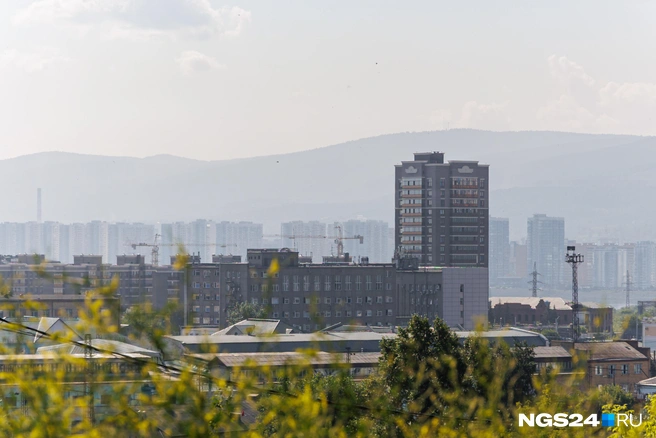 Видите Красноярск? А он есть! | Источник: Артём Ленц / NGS24.RU