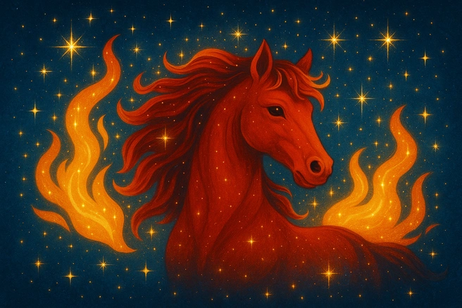 Рожденным в год Лошади в 2026-м особенно повезет | Источник: GPT