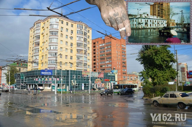 Перекресток улиц Грибоедова и Есенина