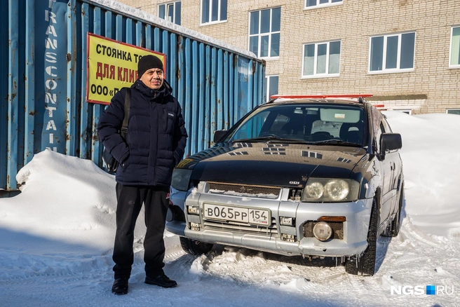 Денис Абикенов и его Mitsubishi RVR | Источник: Ольга Бурлакова