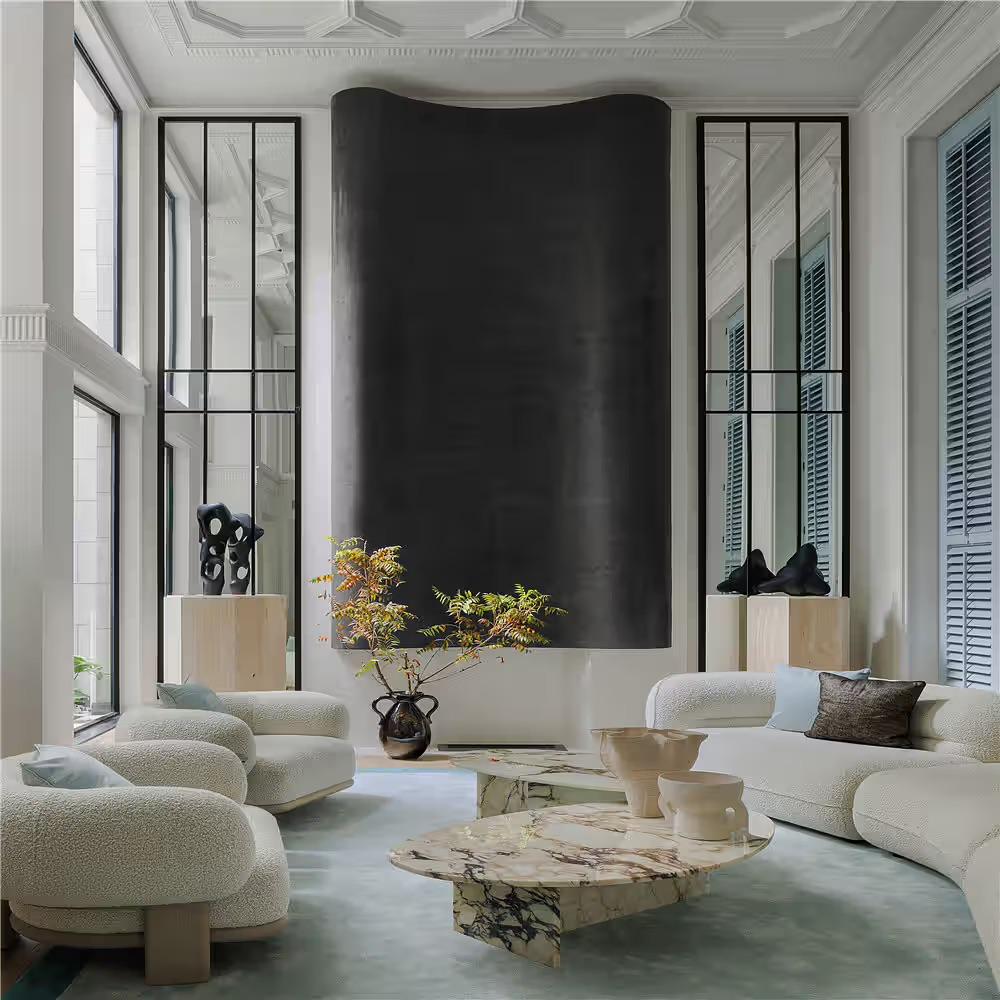 Тихая роскошь: посмотрите, как выглядит особняк 1000 м² в Шанхае | Источник: Shuangbao Design