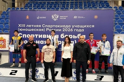 Сахалинский борец взял серебро Спартакиады