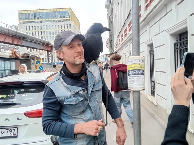 В Москве потерялся талисман мотоклуба ворон Скиф | Источник: Павел Пуля / Вконтакте