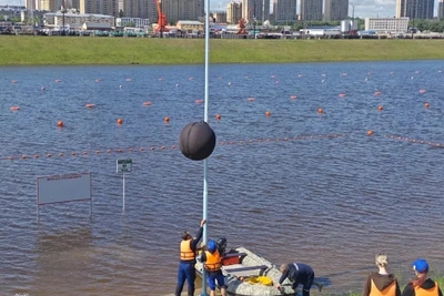 Пляж «Пограничный» закрыли для купания из-за подъема воды