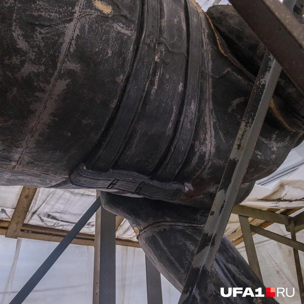 Здесь повреждения ещё не так заметны | Источник: Булат Салихов / UFA1.RU