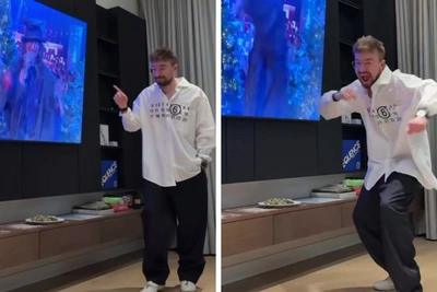 Александр Петров снял, как радуется, увидев себя на шоу