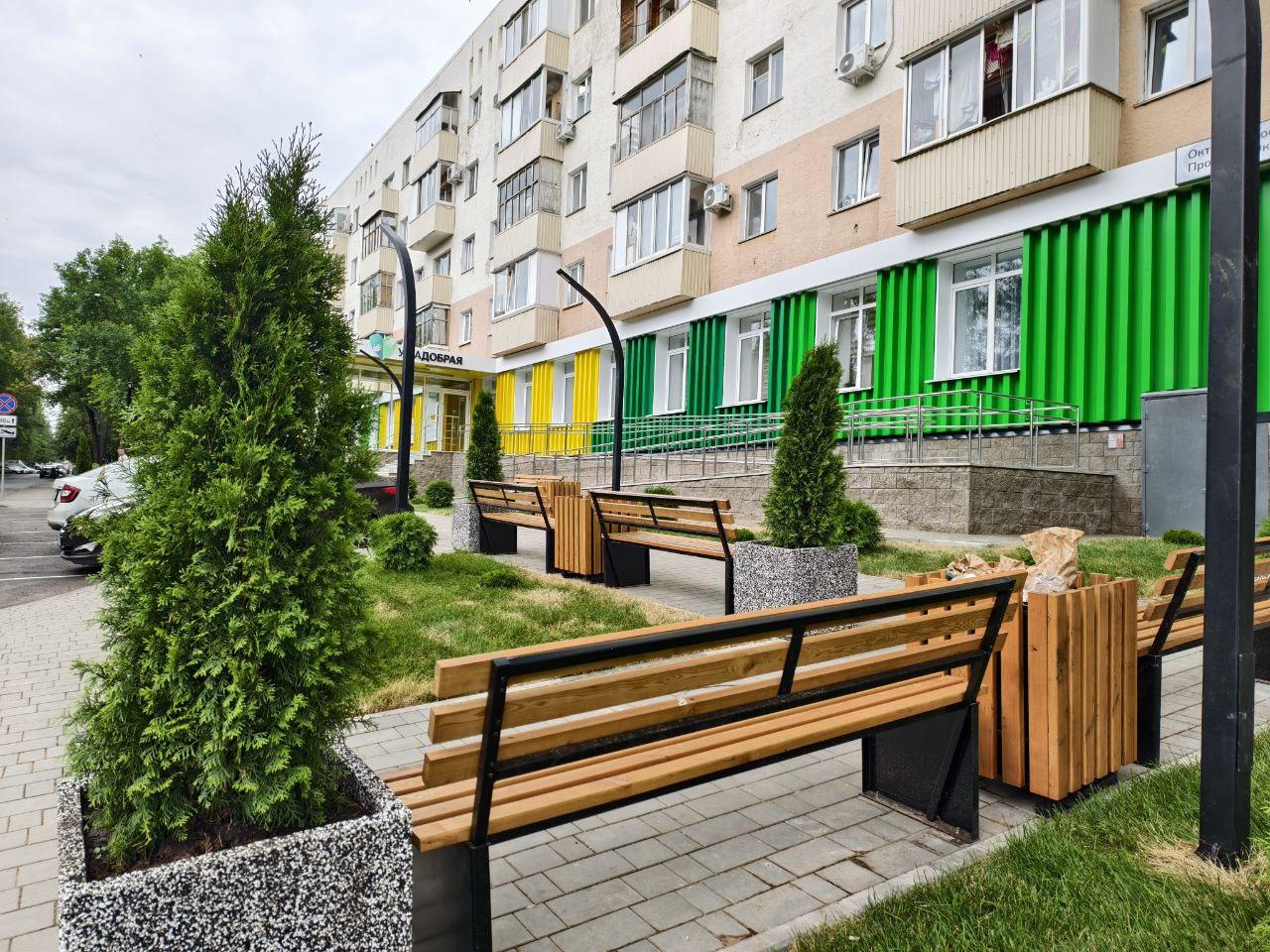 В Уфе появился новый сквер с североамериканскими деревьями — фото