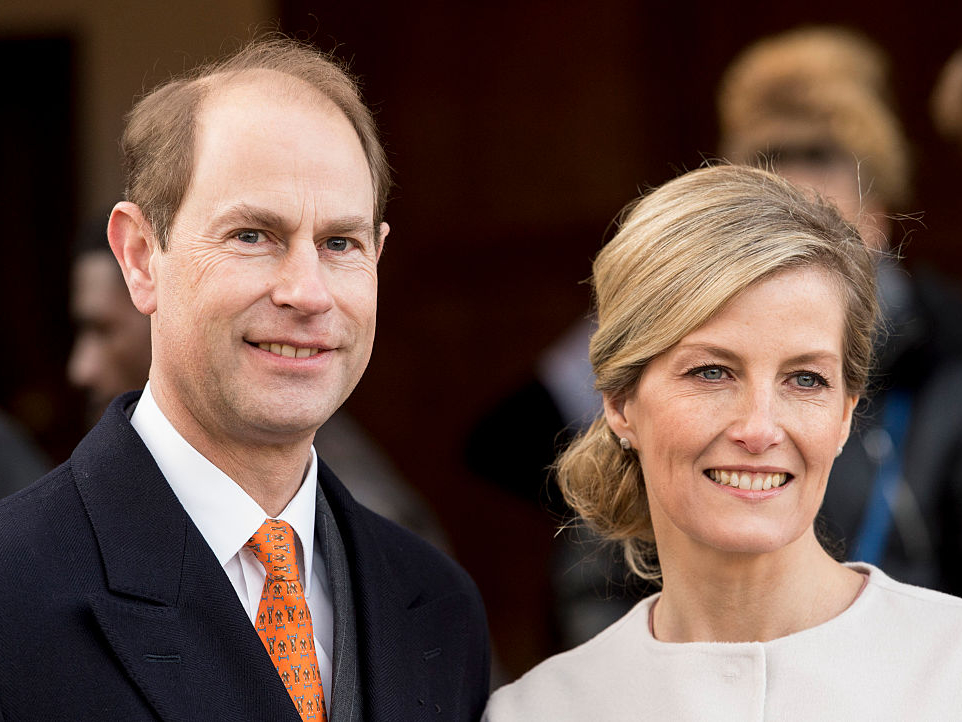 Принц Эдвард и Софи Уэссекская в Лондоне, 20 января 2015 | marieclaire.ru