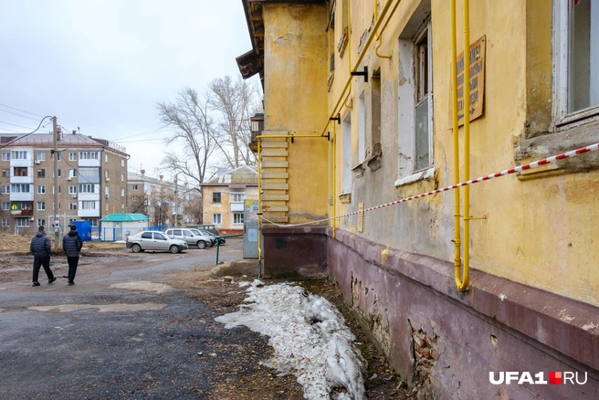 Во дворе улицы Кольцевая | Источник: Булат Салихов / UFA1.RU
