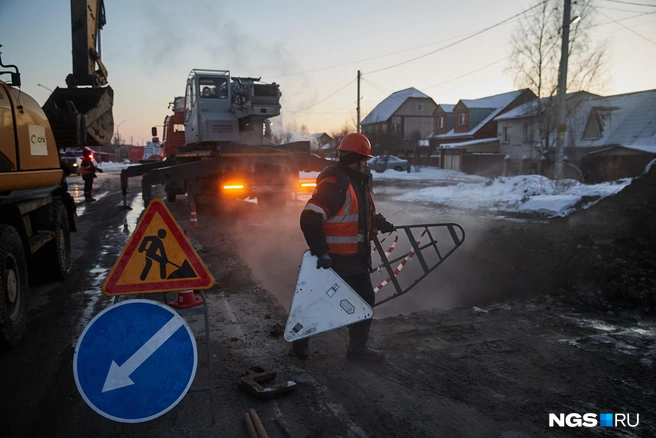 Коммунальная авария в январе 2024 года оставила тысячи жителей левого берега Новосибирска без тепла | Источник: Александр Ощепков / NGS.RU